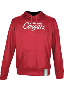 ProSphere Houston Cougars Mens Red Solid Long Sleeve Hoodie