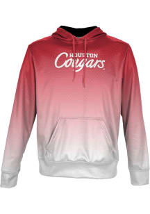 ProSphere Houston Cougars Mens Red Zoom Long Sleeve Hoodie
