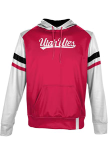 ProSphere Utah Utes Mens Red Old School Long Sleeve Hoodie