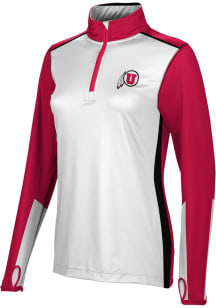 ProSphere Utah Utes Womens Red Counter Qtr Zip