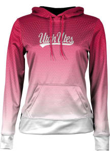 ProSphere Utah Utes Womens Red Zoom Hooded Sweatshirt