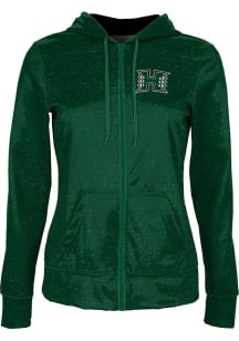 ProSphere Hawaii Warriors Womens Green Heather Light Weight Jacket