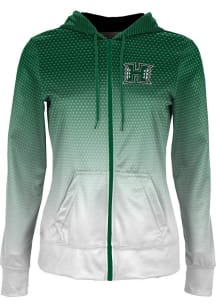 ProSphere Hawaii Warriors Womens Green Zoom Light Weight Jacket
