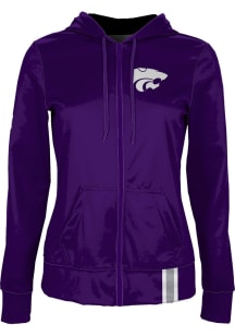 ProSphere K-State Wildcats Womens Purple Solid Light Weight Jacket