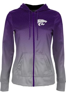 ProSphere K-State Wildcats Womens Purple Zoom Light Weight Jacket