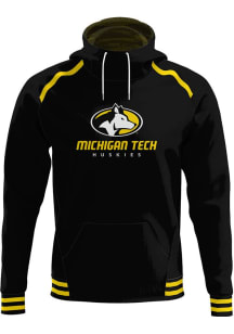 ProSphere Michigan Tech Huskies Mens Black Classic Long Sleeve Hoodie