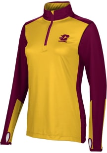 ProSphere Central Michigan Chippewas Womens Maroon Counter Qtr Zip