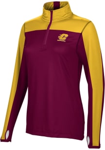ProSphere Central Michigan Chippewas Womens Maroon Sharp Qtr Zip
