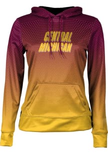 ProSphere Central Michigan Chippewas Womens Maroon Zoom Hooded Sweatshirt