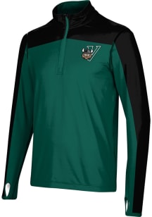 ProSphere Cleveland State Vikings Mens Green Sharp Long Sleeve Qtr Zip Pullover