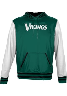 ProSphere Cleveland State Vikings Mens Green Letterman Long Sleeve Hoodie