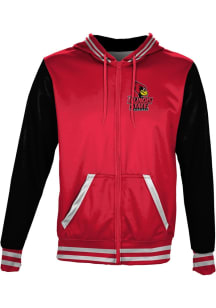 ProSphere Illinois State Redbirds Youth Red Letterman Light Weight Jacket