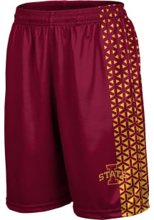 ProSphere Iowa State Cyclones Mens Cardinal Geometric Shorts