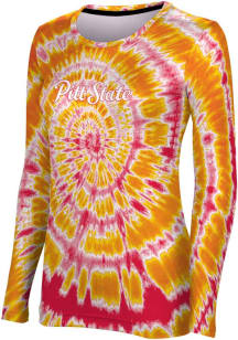 ProSphere Pitt State Gorillas Womens Red Tie Dye LS Tee