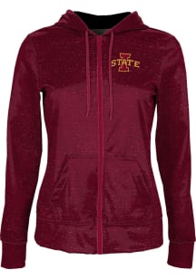 ProSphere Iowa State Cyclones Womens Cardinal Heather Light Weight Jacket