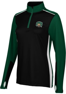 ProSphere Ohio Bobcats Womens Green Counter Qtr Zip