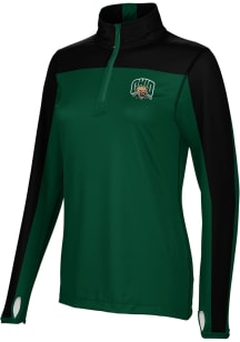 ProSphere Ohio Bobcats Womens Green Sharp Qtr Zip