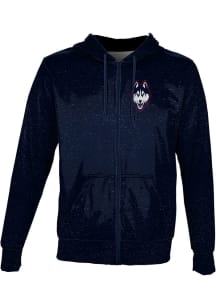 ProSphere UConn Huskies Mens Navy Blue Heather Light Weight Jacket