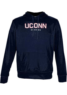 ProSphere UConn Huskies Youth Navy Blue Heather Long Sleeve Hoodie