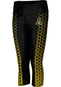 ProSphere Appalachian State Mountaineers Womens Black Geometric Pants