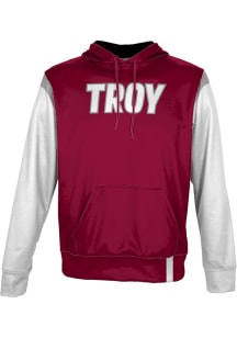 ProSphere Troy Trojans Mens Red Tailgate Long Sleeve Hoodie