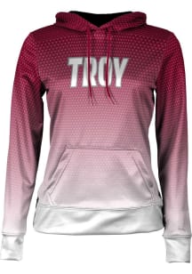 ProSphere Troy Trojans Womens Red Zoom Hooded Sweatshirt