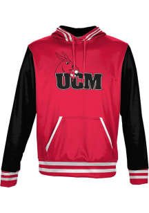 ProSphere Central Missouri Mules Mens Red Letterman Long Sleeve Hoodie
