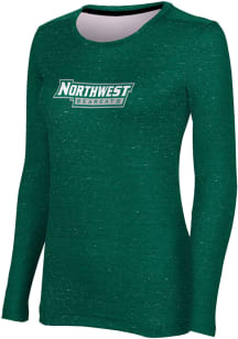 ProSphere Northwest Missouri State Bearcats Womens Green Heather LS Tee