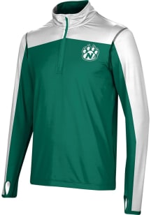 ProSphere Northwest Missouri State Bearcats Mens Green Sharp Long Sleeve Qtr Zip Pullover