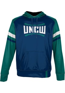 ProSphere UNCW Seahawks Youth Navy Blue Old School Long Sleeve Hoodie