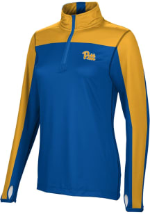ProSphere Pitt Panthers Womens Blue Sharp Qtr Zip
