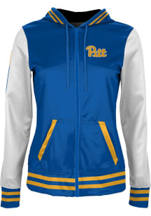 ProSphere Pitt Panthers Womens Blue Letterman Light Weight Jacket