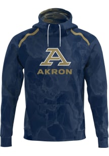 ProSphere Akron Zips Mens Blue Element Long Sleeve Hoodie
