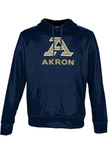 ProSphere Akron Zips Mens Blue Heather Long Sleeve Hoodie