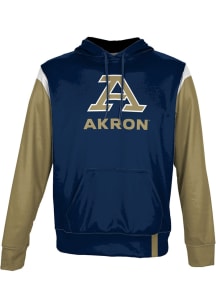 ProSphere Akron Zips Youth Blue Tailgate Long Sleeve Hoodie