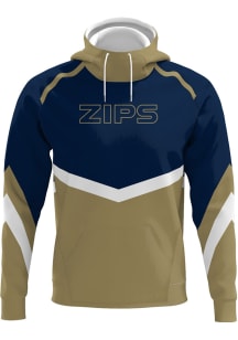 ProSphere Akron Zips Mens Blue Legacy Long Sleeve Hoodie
