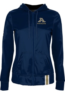 ProSphere Akron Zips Womens Blue Solid Light Weight Jacket