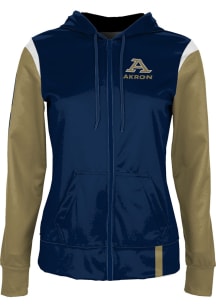 ProSphere Akron Zips Womens Blue Tailgate Light Weight Jacket