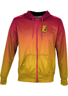 ProSphere Ferris State Bulldogs Mens Red Zoom Light Weight Jacket
