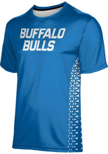 ProSphere Buffalo Bulls Blue Geometric Short Sleeve T Shirt