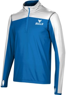 ProSphere Buffalo Bulls Mens Blue Sharp Long Sleeve Qtr Zip Pullover
