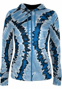 ProSphere Buffalo Bulls Womens Blue Tie Dye Light Weight Jacket