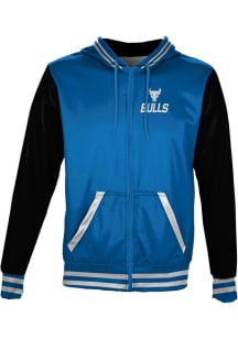 ProSphere Buffalo Bulls Youth Blue Letterman Light Weight Jacket