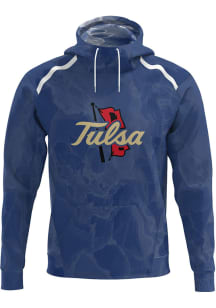 ProSphere Tulsa Golden Hurricane Mens Navy Blue Element Long Sleeve Hoodie