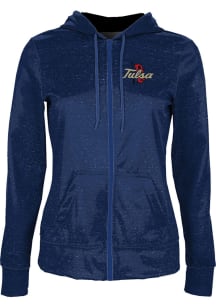 ProSphere Tulsa Golden Hurricane Womens Navy Blue Heather Light Weight Jacket