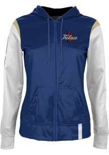ProSphere Tulsa Golden Hurricane Womens Navy Blue Tailgate Light Weight Jacket