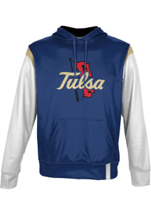 ProSphere Tulsa Golden Hurricane Youth Navy Blue Tailgate Long Sleeve Hoodie