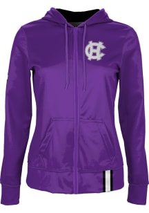 ProSphere Holy Cross Crusaders Womens Purple Solid Light Weight Jacket