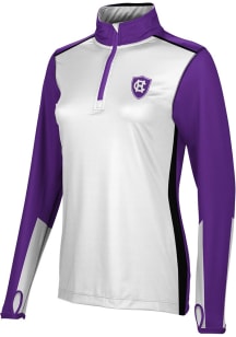 ProSphere Holy Cross Crusaders Womens Purple Counter Qtr Zip