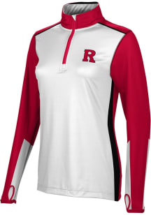 ProSphere Rutgers Scarlet Knights Womens Red Counter Qtr Zip